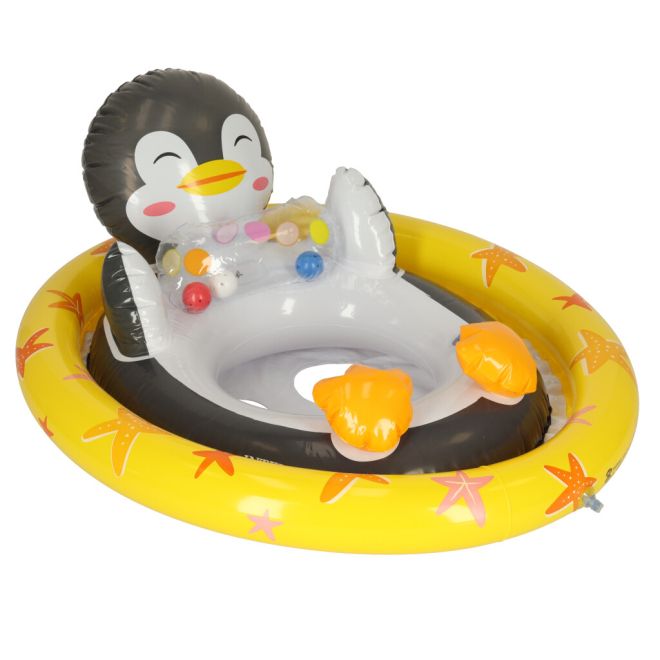 INTEX 59570 dětský plavecký ponton tučňák kolo