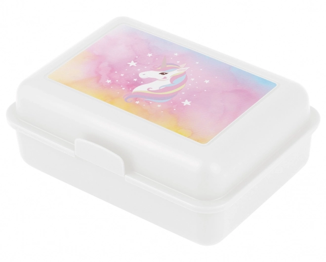 BAAGL SET 5 Airy Rainbow Unicorn: batoh, penál, sáček, peněženka, box