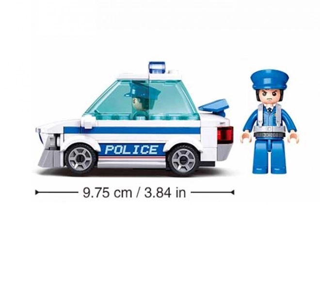 Sluban Metropolis M38-B1217B Městská policejní hlídka