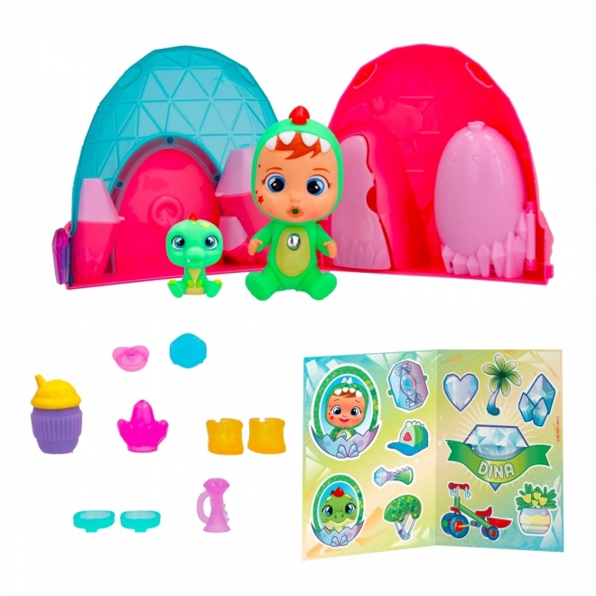 Lalinky Cry Babies Magic Tears Icy World Dinos