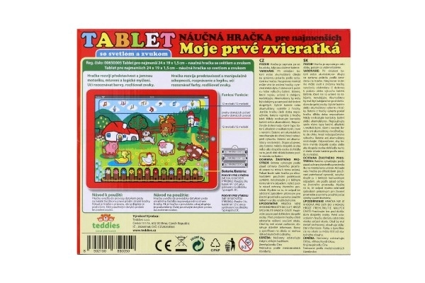 Tablet pro nejmenší Moje první zvířátka - farma