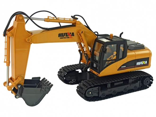 Žlutý RC bagr Caterpillar 1:14 na dálkové ovládání