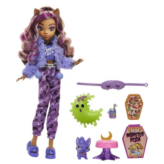 Monster High pyžamo párty s Clawdeen Wolf