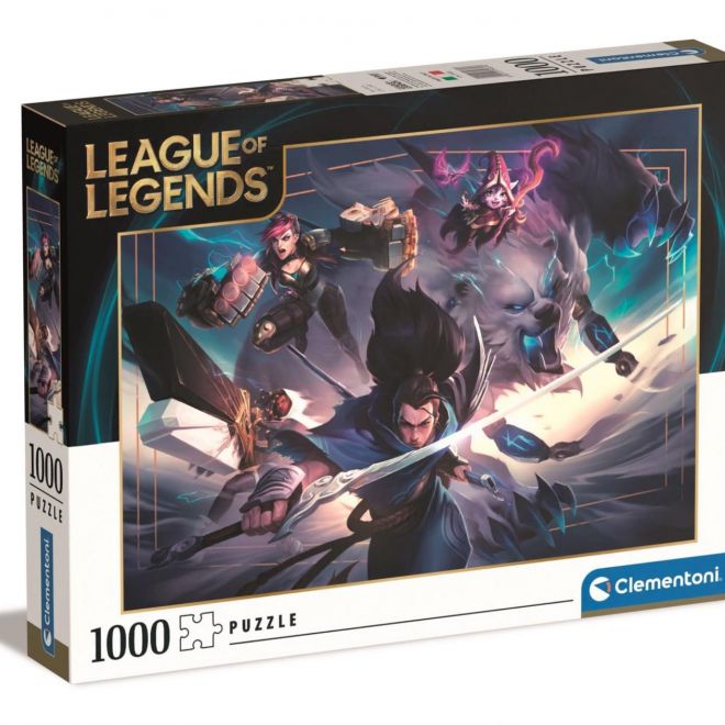 CLEMENTONI Puzzle League of Legends 1000 dílků