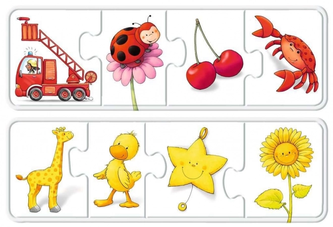 RAVENSBURGER Moje první puzzle Barvy 6x4 dílky