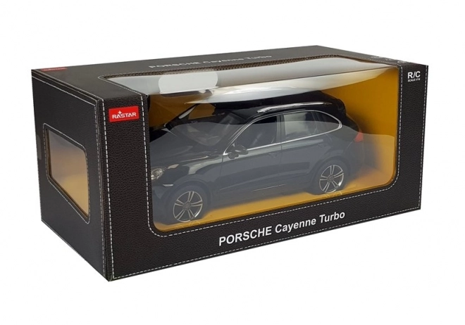 R/C Porsche Cayenne Turbo Rastar 1:14 černý s dálkovým ovládáním