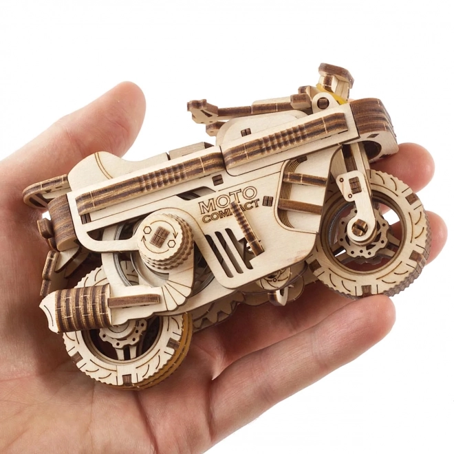 Ugears 3D dřevěné mechanické puzzle Skládací skútr