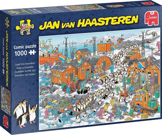 JUMBO Puzzle JvH Expedice na Jižní pól 1000 dílků