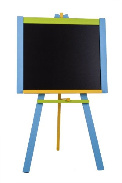 Tabule stojanová sololit dřevěná 100x56cm v krabici 57x101x6,5cm – Modrá