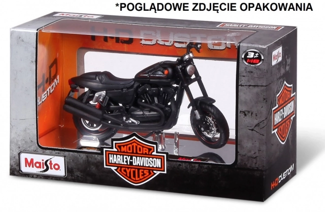 HD kovový model 1972 XR750 Racing bike 1/18