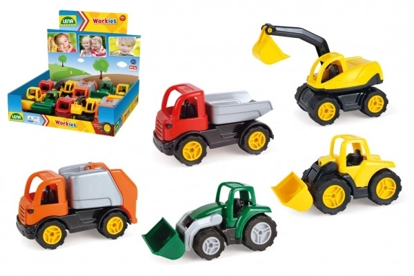 Auto Workies plast 12-14cm 18m+ 1ks