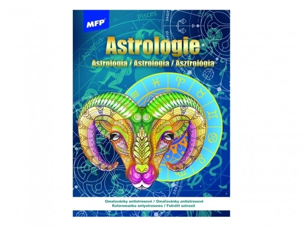 Antistresové omalovánky Astrologie