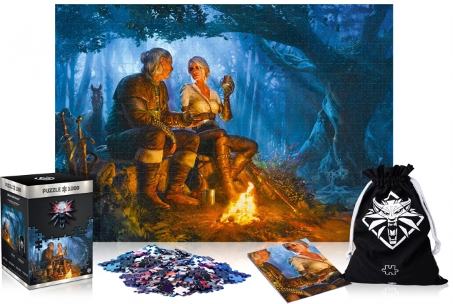 GOOD LOOT Puzzle Witcher - Journey of Ciri 1000 dílků