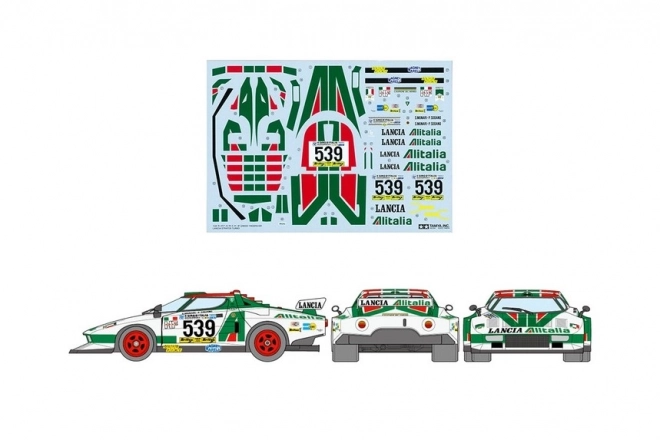 Plastikový model Lancia Stratos Turbo 1/24