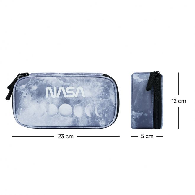 BAAGL 3 SET Skate NASA Grey: batoh, penál, sáček
