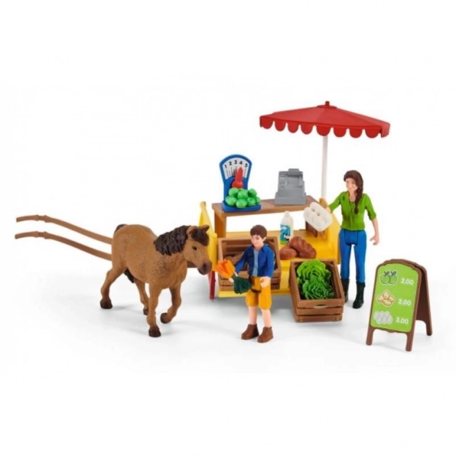 Schleich 42528 Mobilní farma Stragan svět