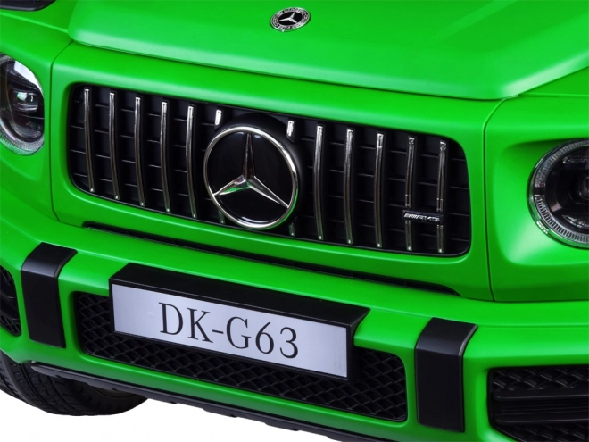 Auto na akumulátor Mercedes G Klasa 63 AMG s rádiem – Lakovaná zelená