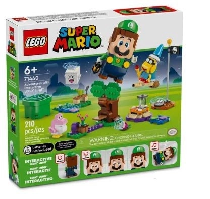 LEGO Super Mario 71440 Interaktivní Luigi a dobrodružství