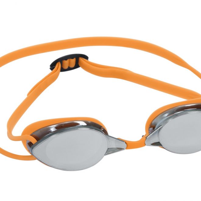 Zrcadlové plavecké brýle Bestway Black 21066 – oranžová