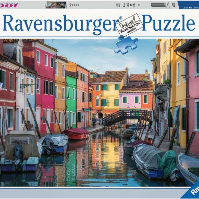 RAVENSBURGER Puzzle Burano, Itálie 1000 dílků