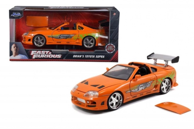 Rychle a zběsile auto 1995 Toyota Supra 1:24