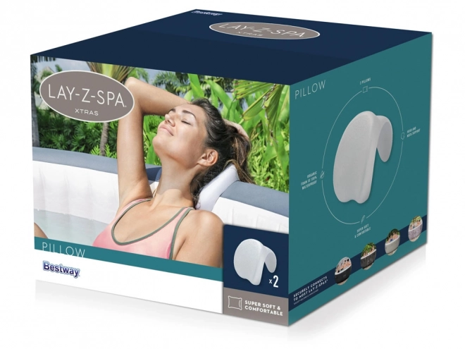 Sada 2 polštářů do lázní Lay-Z-Spa Bestway