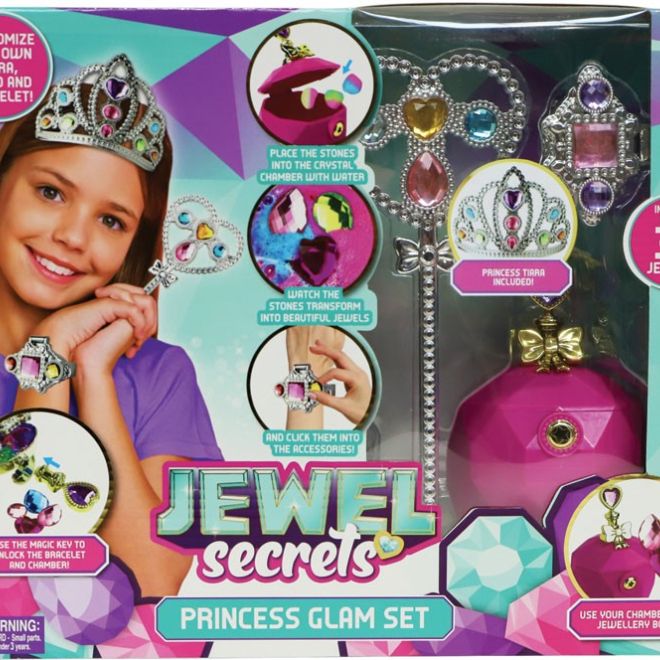 Šperky pro princezny s kouzelnou šperkovnicí