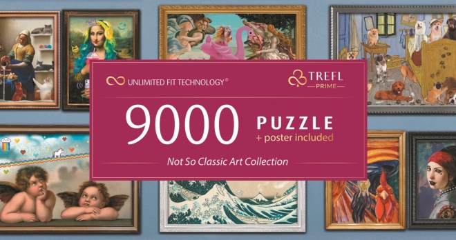 TREFL Puzzle UFT Netradiční umění 9000 dílků