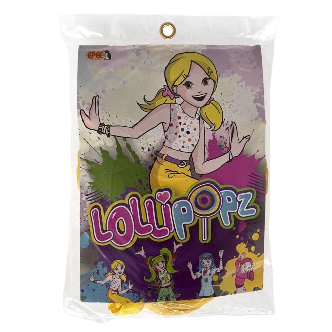 Paruka Lollipopz – Žlutá s culíky