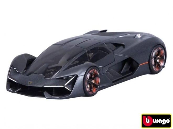 Kovové autíčko Lamborghini Terzo Millennio Šedé