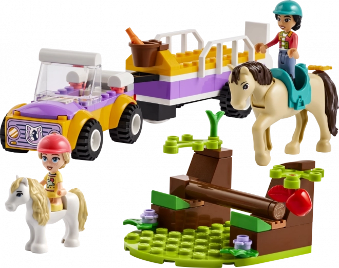 LEGO® Friends 42634 Přívěs s koněm a poníkem