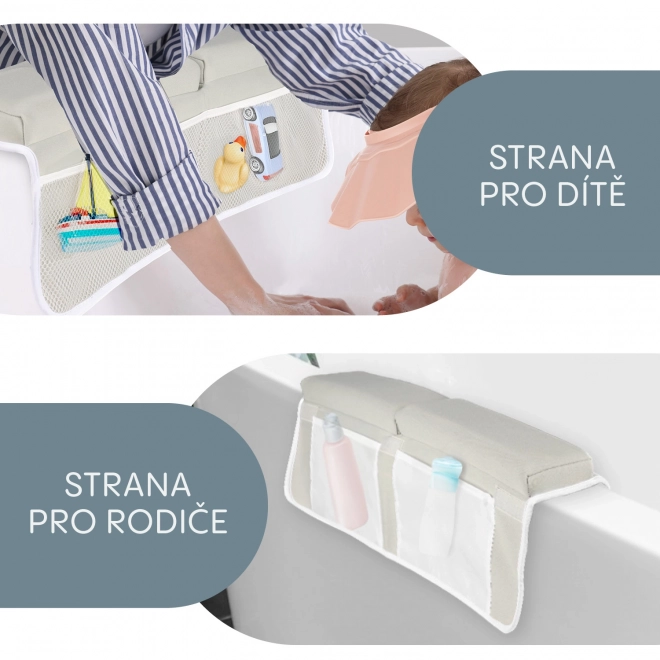 Loketní podložka na vanu šedá