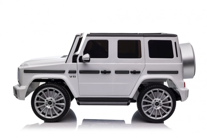 Mercedes G500 White 4x4 Battery Vehicle