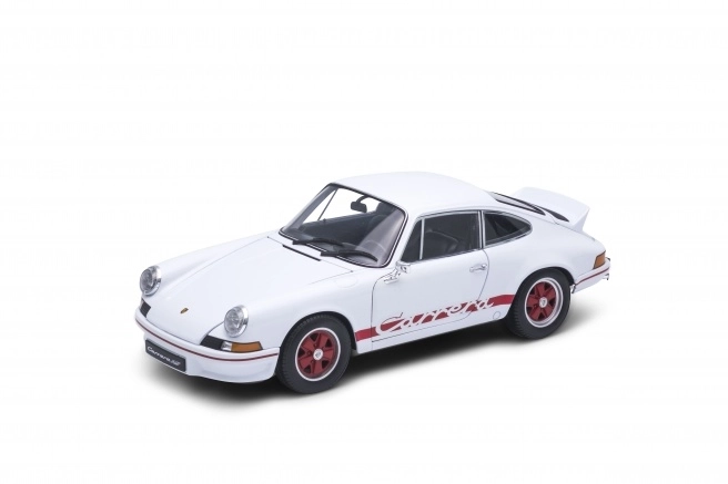 Welly Porsche 911 Carrera RS (1973) 1:34 bílé s červeným pruhem