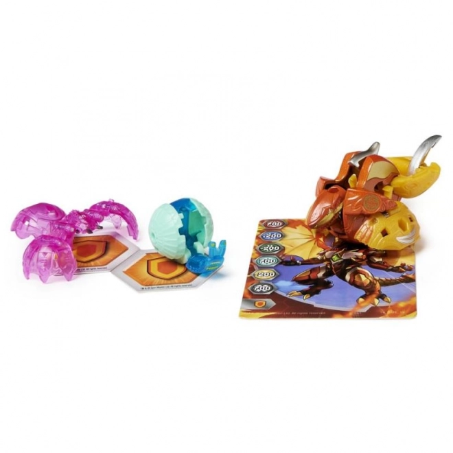 BAKUGAN TROJBALENÍ S TRUE METAL FIGURKOU S4