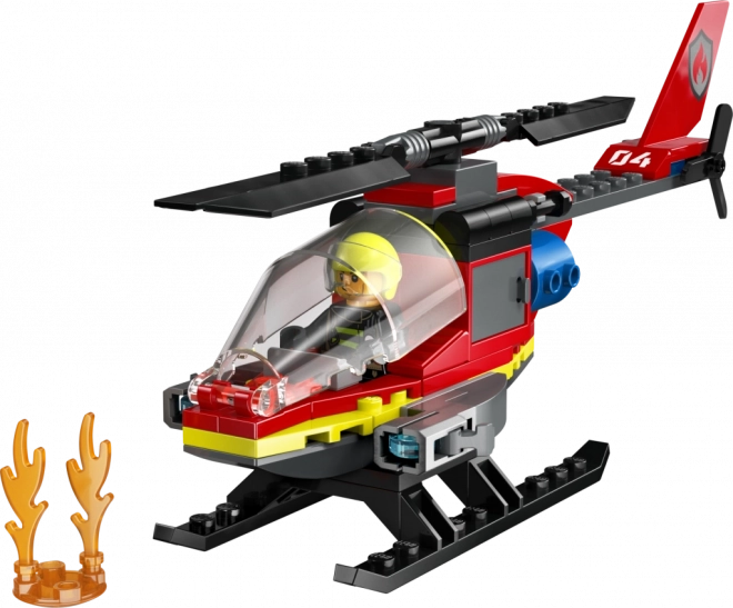 LEGO® City 60411 Hasičský záchranný vrtulník