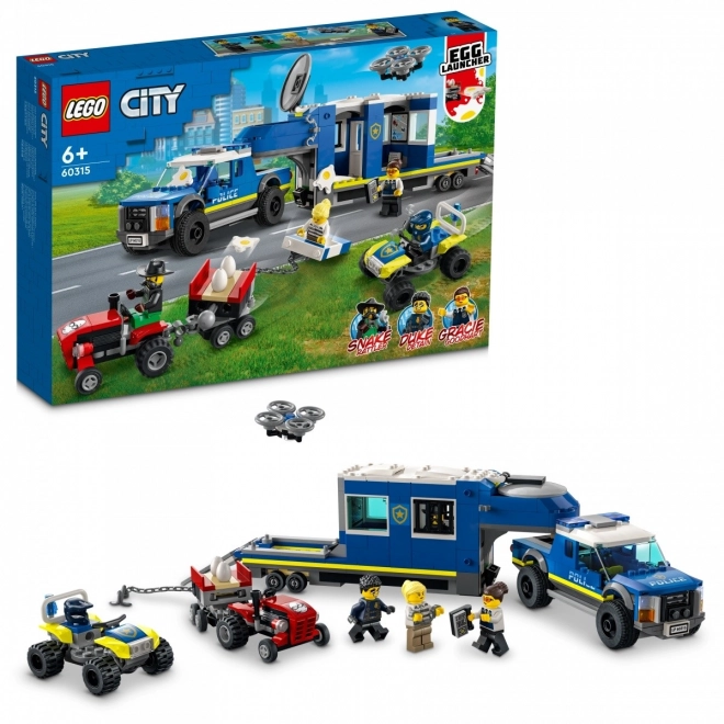 LEGO City 60315 Mobilní velitelský vůz policie