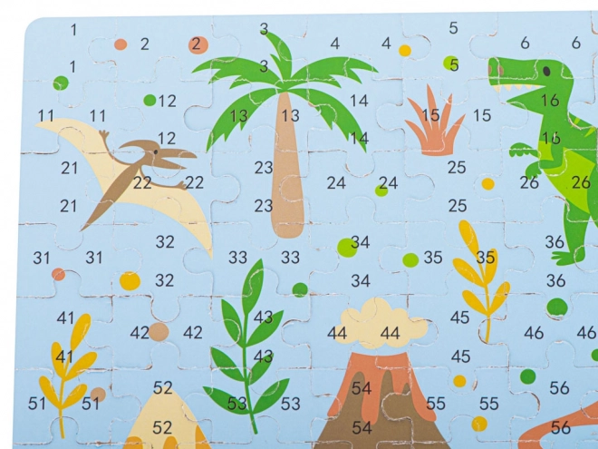 Puzzle v plechové krabičce mořská panna - 100 dílků