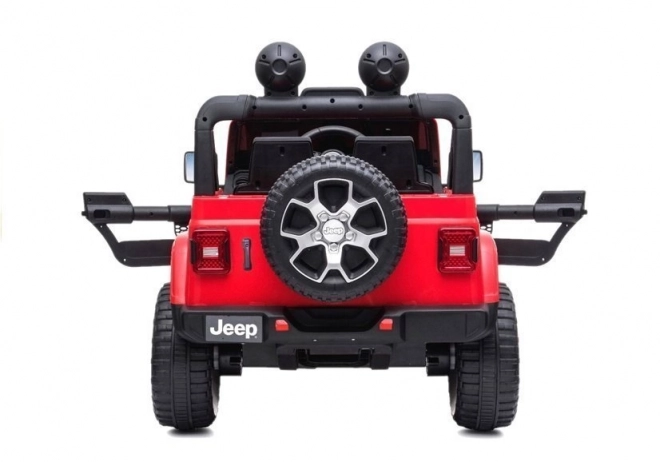 Jeep Rubicon 4x4 Červená Baterie Auto