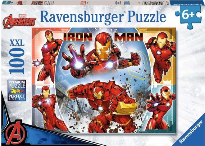 RAVENSBURGER Puzzle Marvel hero: Iron Man XXL 100 dílků