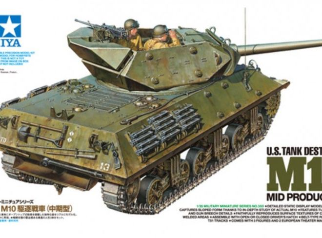 Plastikový model US M10 Mid Production