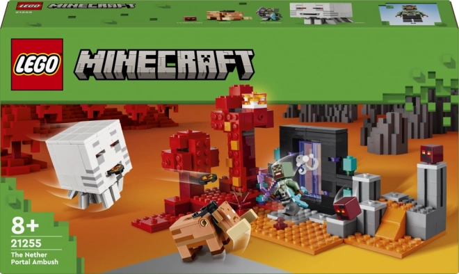 LEGO® Minecraft® 21255 Přepadení v portálu do Netheru