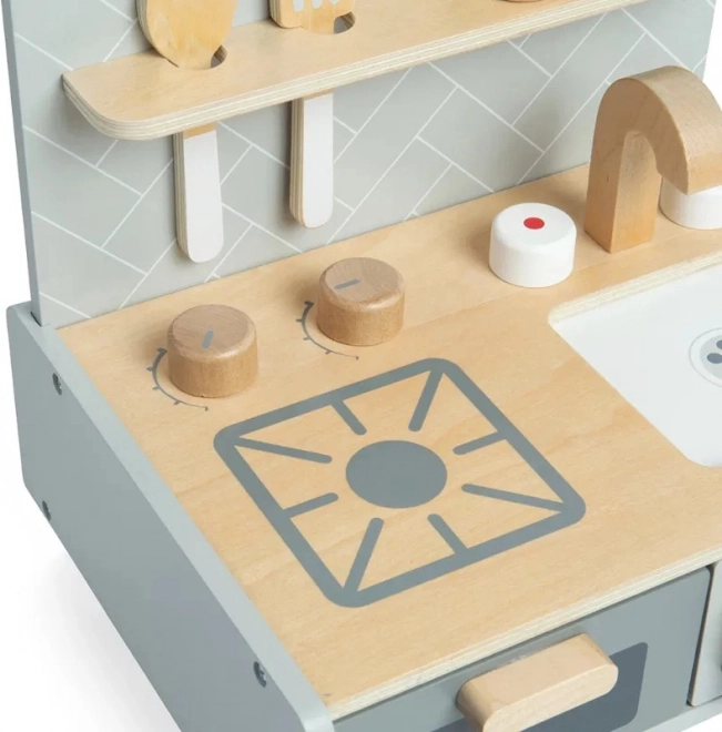 Bigjigs Toys Přenosná dětská kuchyňka