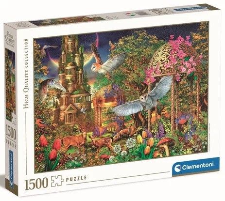 Puzzle 1500 prvků Woodland Fantasy Garden
