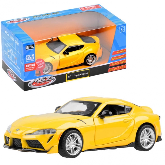 Toyota GR Supra kovové autíčko 1:31