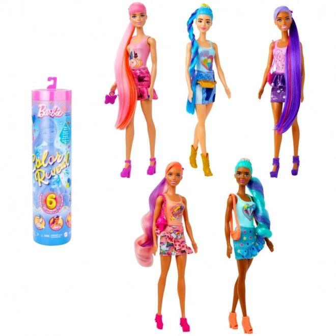 BARBIE Odhalení barev panenky Totally Denim série