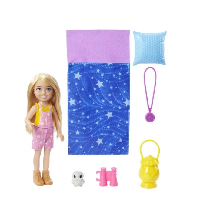 Barbie Kemping Chelsea s panenkou