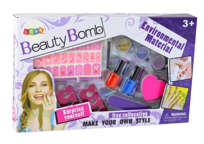 Sada samolepek na nehty Beauty Bomb XXL