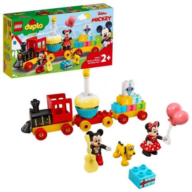 LEGO Disney Mickey and Friends 10941 Narozeninový vláček Mickeyho a Minnie