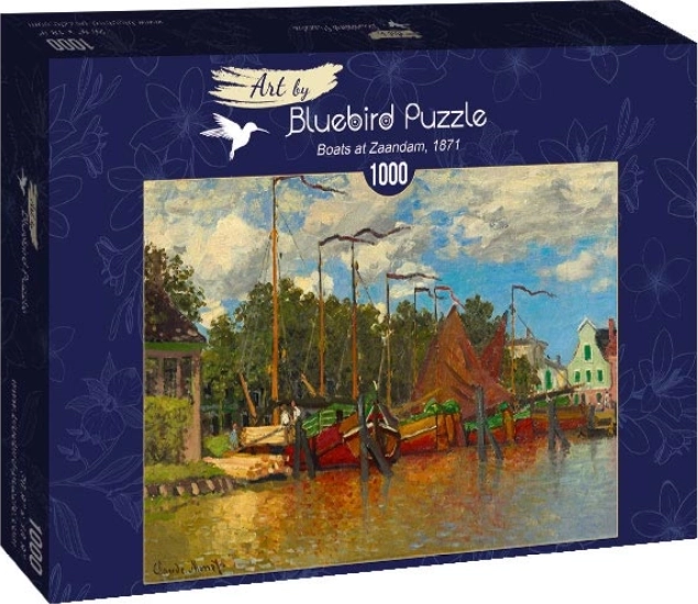 Puzzle Lodě v Zaandamu 1000 dílků